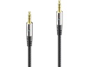 sonero Audio-Kabel 3.5 mm Klinke mit Nylonmantel 0.5 m