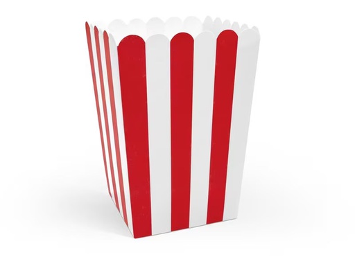 [90308342 1600558] Partydeco Fingerfood-Schale Popcorn 6 Stück