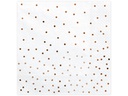 Partydeco Papierservietten Dots 33 cm x 33 cm, 20 Stück, Weiss
