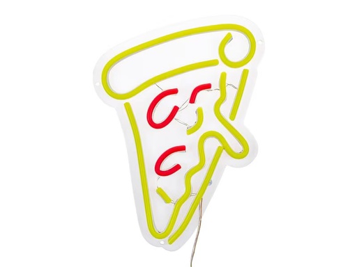 [90308458 1535048] Vegas Lights LED Dekolicht Neonschild Pizza 30 x 23 cm