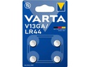Varta Knopfzelle V13GA / LR44 4 Stück