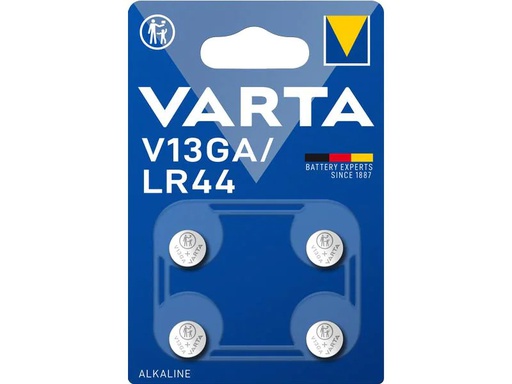 [90050844 1108235] Varta Knopfzelle V13GA / LR44 4 Stück