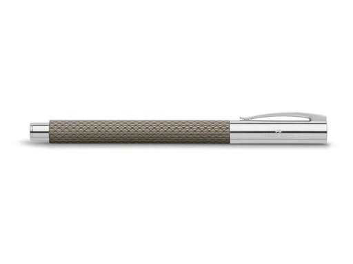 [90050849 807212] Faber-Castell Füllfederhalter AMBITION OpArt Medium (M), Grau