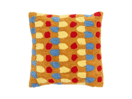 [90308579 1544736] Villa Collection Kissen Styles 45 x 45 cm, Braun/Mehrfarbig