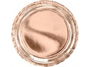Partydeco Einwegteller Uni 23 cm, 6 Stück, Rosegold