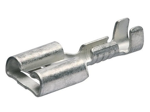 [90050868 846989] Knipex Steckverbinder 6.3 x 0.8 mm Silber, 100 Stück