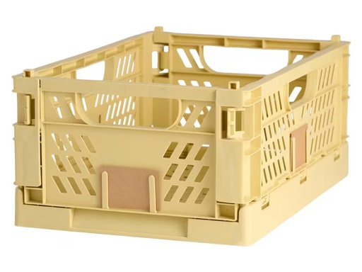 [90308721 1600947] Schou Faltbox 50 x 33 x 20 cm, Gelb