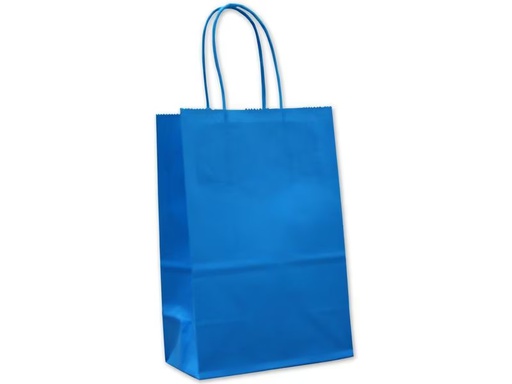 [90308744 1591794] ELCO Geschenktasche 18 x 8 x 24 cm, 25 Stück, Blau