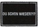relaxdays Fussmatte Du schon wieder 41.5 cm x 64 cm