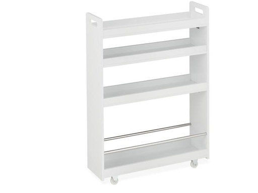 [90308918 1601673] relaxdays Küchenwagen Weiss