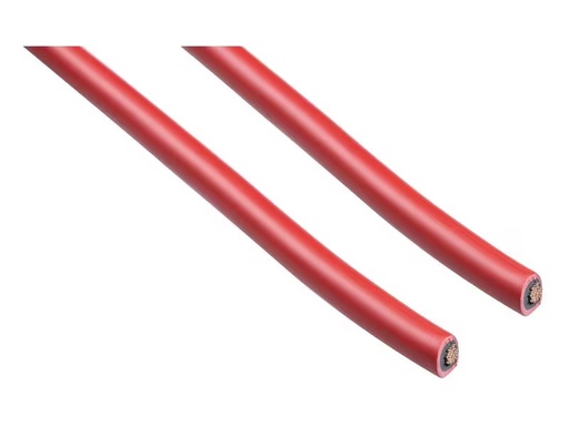[90308955 1554357] FURBER.power Solarkabel 4 mm² Rolle 100 m, Rot