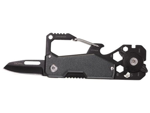 [90050899 1130780] Troika Taschenmesser Toolinator 10 Funktionen Schwarz