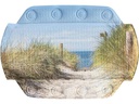 Kleine Wolke Nackenkissen Borkum 32 x 22 cm, Mehrfarbig