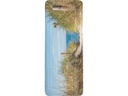 Kleine Wolke Badewanneneinlage Borkum 36 x 92 cm, Beige/Grün/Hellblau