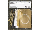 Rico Design Geschenkanhänger Paper Poetry 5 x 7.5 cm, 6 Stück