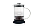 Bialetti Milchschäumer Schwarz/Transparent