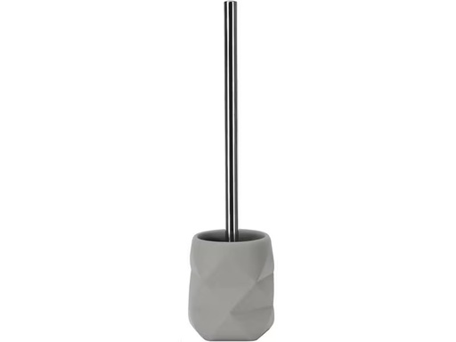 [90309246 1602497] Kleine Wolke Toilettenbürste Crackle Platin, Polyresin
