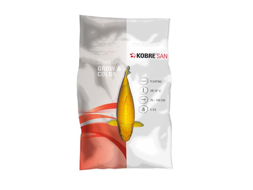 [90309261 1593413] Kobre®San Koifutter Silver Line Grow &amp; Color, 6 mm, 5 kg