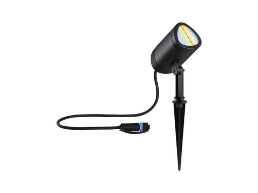 [90309313 1591887] Paulmann Outdoor Gartenspot Plug &amp; Shine Shira, RGBW, 6.5W, Anthrazit