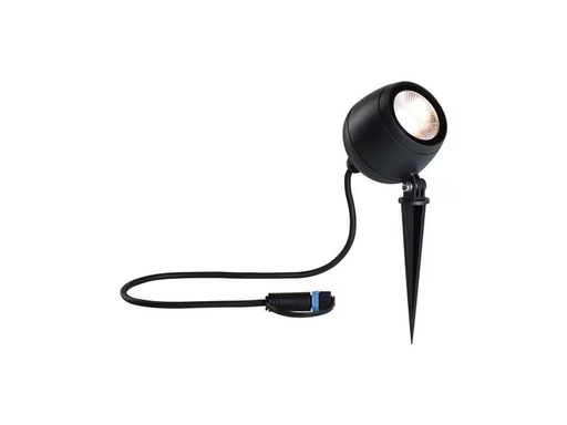 [90309347 1591881] Paulmann Gartenspot Plug &amp; Shine Kikolo, 60°, 3000K, 7.2W, Anthrazit