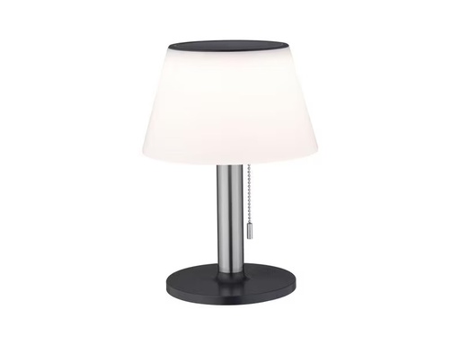 [90309365 1591847] Paulmann Tischleuchte Solar Outdoor Lillesol, 3000K, Edelstahl