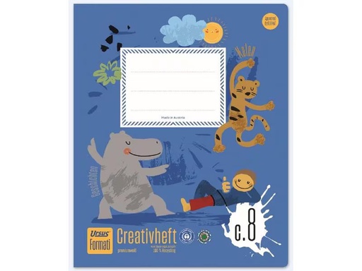 [90309422 1608353] Formati Schulheft Creativ C8