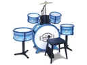 Bontempi Musikinstrument Schlagzeug blau