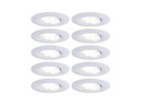 Paulmann Einbauspot LED Calla Basisset, 10 x 6W, 4000K, Weiss