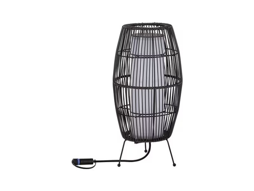 [90309649 1591884] Paulmann Stehleuchte Plug &amp; Shine Basket, RGBW, 3.2W, Schwarz