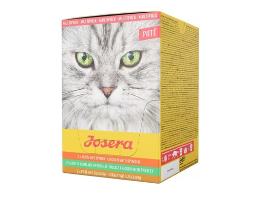[90309752 1601208] Josera Nassfutter Multipack Paté, 6 x 85 g