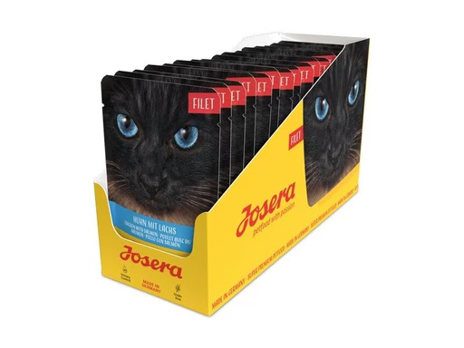 [90309765 1601203] Josera Nassfutter Filet Huhn mit Lachs, 16 x 70 g