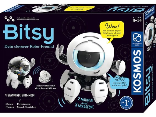 [90310306 1598368] Kosmos Experimentierkasten Bitsy – Dein cleverer Robo-Freund