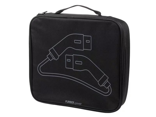 [90310326 1573075] FURBER.power Tasche für Elektroauto Ladekabel Deluxe Schwarz