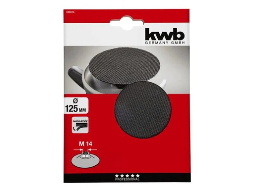 [90051031 492945] kwb Adapter Haftstützteller 125 mm