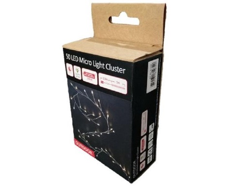 [90310389 1253005] Dameco LED Lichterkette Angel Hair 1 m, 50 LED