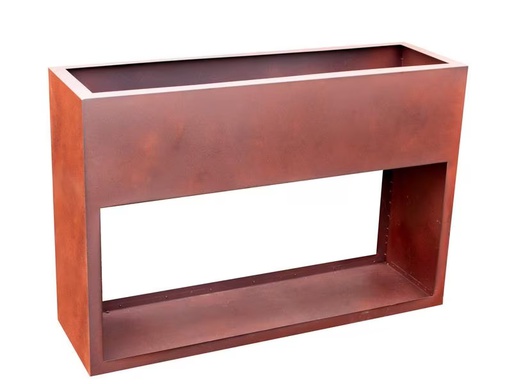 [90310407 1613246] Innovesta Hochbeet mit Regal Rostbraun