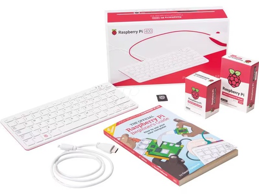 [90310427 1135283] Raspberry Pi Starter Kit Raspberry Pi 400 DE 4 GB