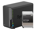 Synology NAS DiskStation DS224+ 2-bay Synology Enterprise HDD 24 TB