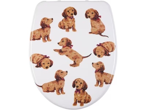 [90310679 1606584] diaqua® Toilettensitz Puppy Duroplast