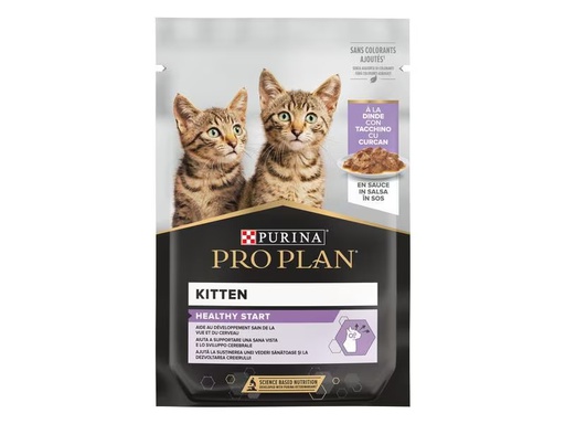 [90310692 1603451] Purina Pro Plan Nassfutter Kitten Healthy Start Truthahn in Sauce, 85 g
