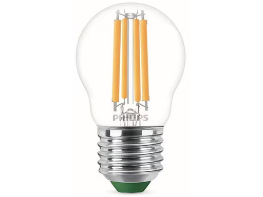 [90310884 1555222] Philips E27 Tropfen LED, Ultra-Effizient, Warmweiss, 40W Ersatz