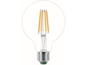 Philips E27 Globe LED, Ultra-Effizient, Warmweiss, 60W Ersatz