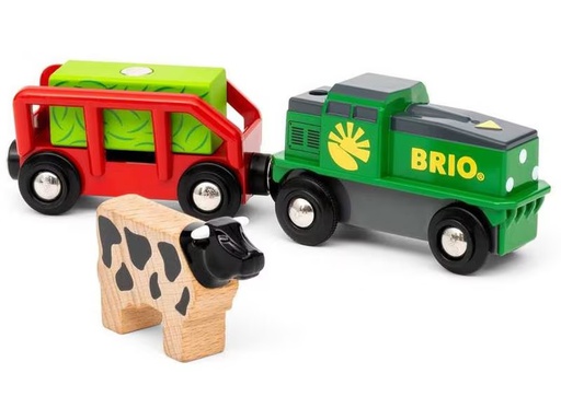 [90311132 1556307] BRIO BRIO World Farm Battery Train