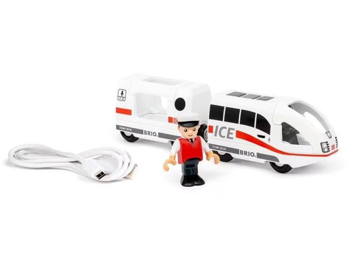 [90311242 1556309] BRIO BRIO World Train ICE Rechargeable