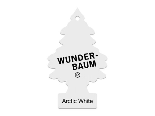 [90311267 1601110] Wunderbaum Auto-Lufterfrischer Arctic white
