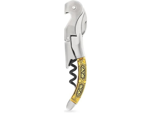 [90311368 1613507] Pulltex Korkenzieher Damasquinado Gold
