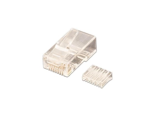 [90051134 793630] Wirewin Stecker RJ45 Cat.6 100 Stück, ungeschirmt, Einführhilfe