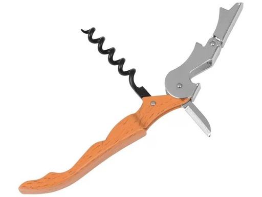 [90311425 1613501] Pulltex Korkenzieher Wood Braun
