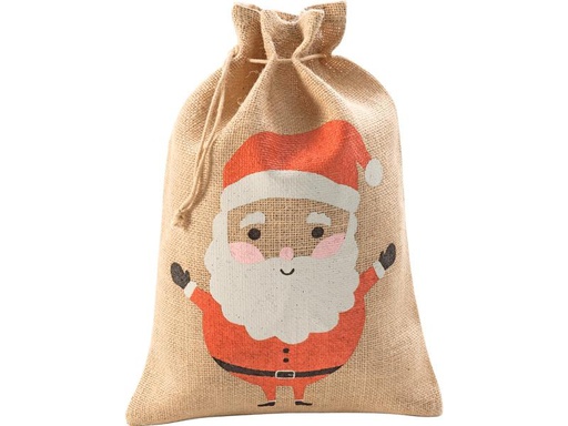 [90311501 956334] Folia Jutesack Samichlaus 25 x 35 cm