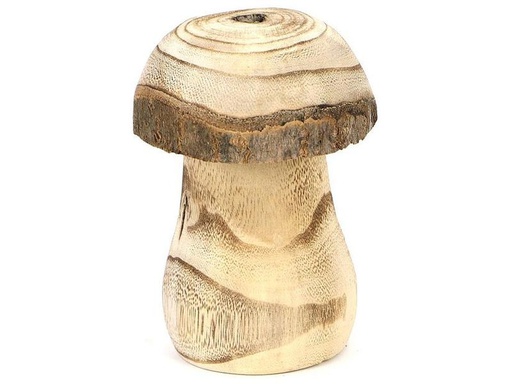 [90311598 1573714] CHALET Aufsteller Pilz 13 cm, Nature